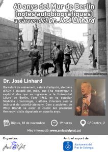 60 anys del Mur de Berlin, a càrrec del Dr. José Linhard