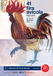 Cartell de la 41a Fira Avícola 2014