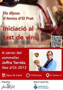 Iniciació al tast de vins, amb Joffre Tarrida