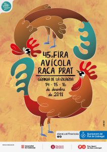 Cartell de la 45a Fira Avícola de la Raça Prat