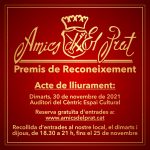 Lliurament dels Premis de Reconeixement d'Amics d'El Prat