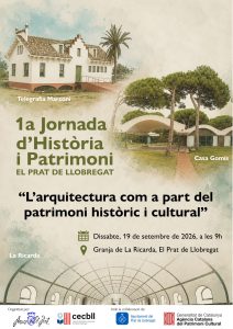 1a Jornada d'Història i Patrimoni El Prat