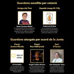 Cartell guanyadors Guardons d'Amics d'El Prat 2025-2026