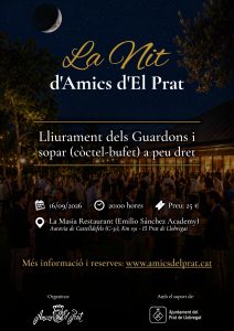 La Nit d'Amics d'El Prat 2026