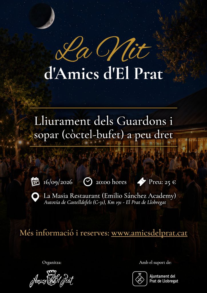 La Nit d'Amics d'El Prat 2026