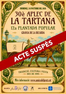 Se suspèn el 30è Aplec de la Tartana